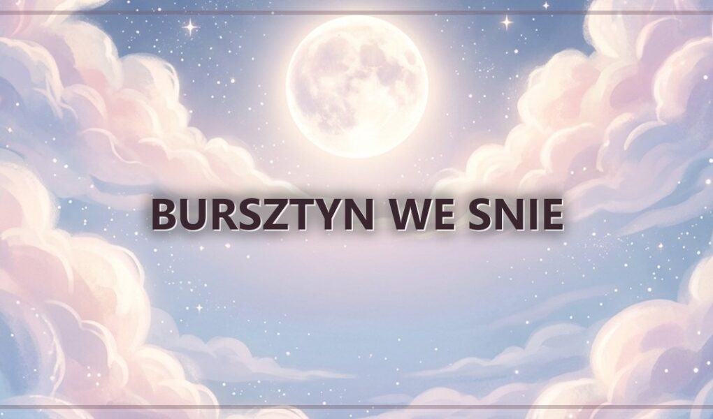 Bursztyn we snie