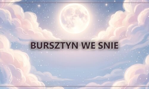 Bursztyn we snie