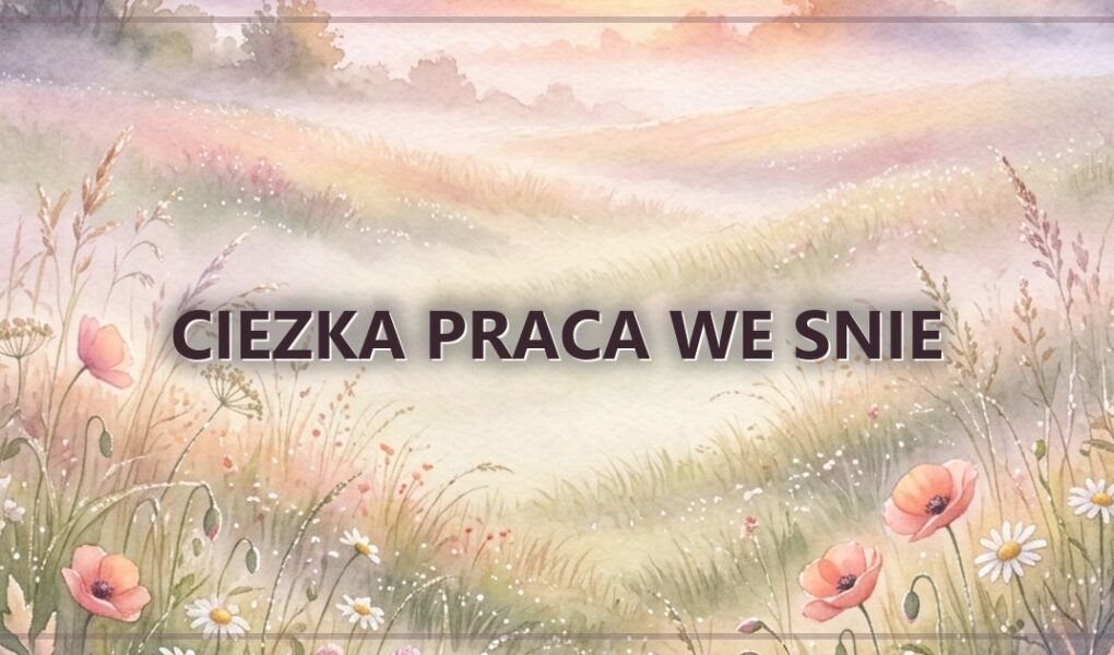Ciezka praca we snie
