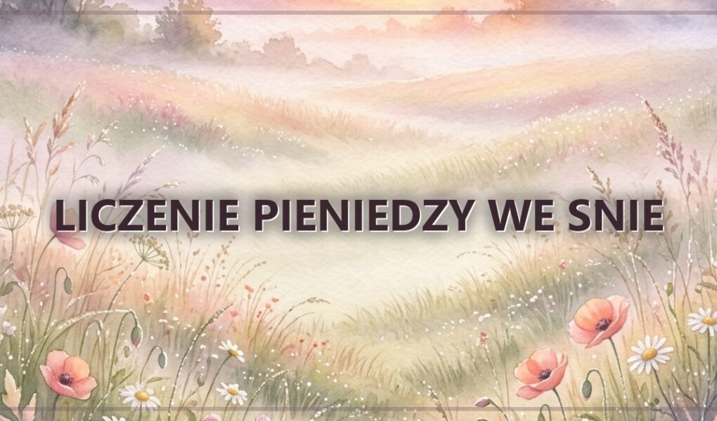 Liczenie pieniedzy we snie