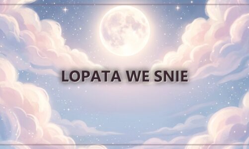 Lopata we snie