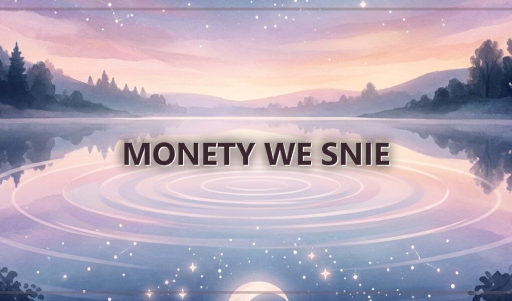 Monety we snie