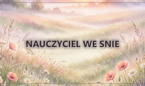 Nauczyciel we snie