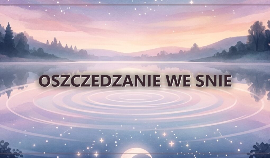Oszczedzanie we snie – postawa wobec zasobow
