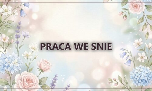 Praca we snie