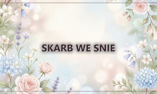Skarb we snie