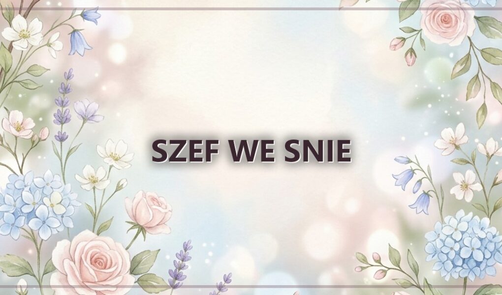 Szef we snie