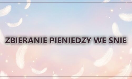 Zbieranie pieniedzy we snie